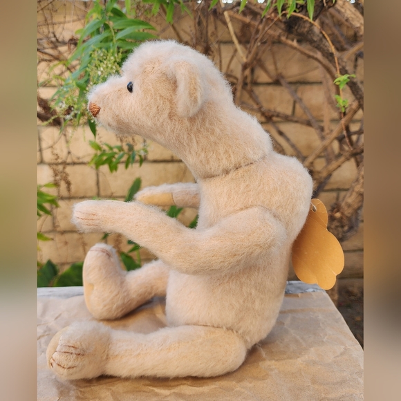 Bearly There Company Polar Bear Jointed Plush Stuffed Animal Vintage #25 of #75 - Picture 4 of 16